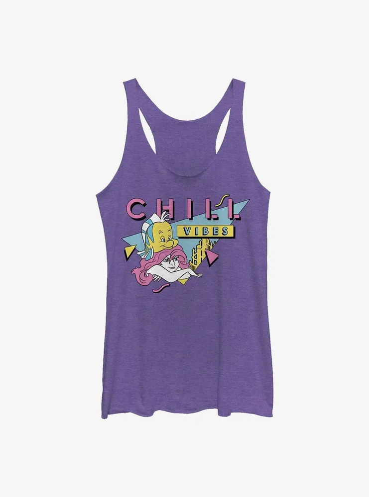 Disney The Little Mermaid 90's Ariel Chill Vibes Womens Tank Top