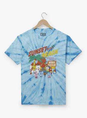 BT21 Sunset Beach Tie-Dye T-Shirt - BoxLunch Exclusive