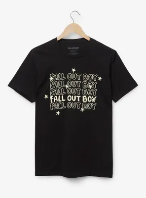Fall Out Boy Repeating Text T-Shirt - BoxLunch Exclusive
