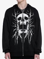 Social Collision Screaming Skull Hoodie