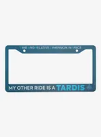 Doctor Who TARDIS License Plate Frame - BoxLunch Exclusive