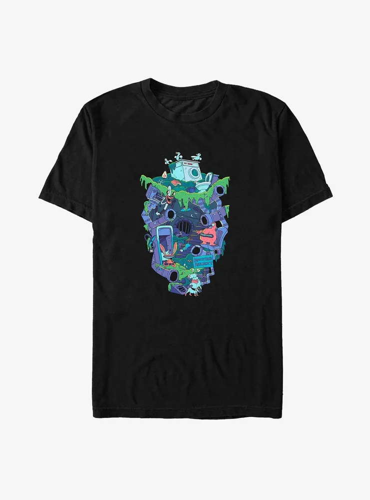 Nickelodeon Monsters Realty Big & Tall T-Shirt