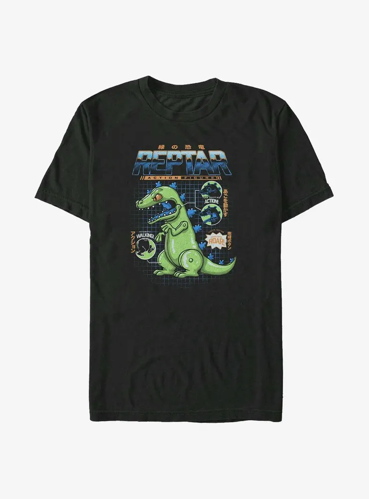 Rugrats Reptar Schematic Big & Tall T-Shirt