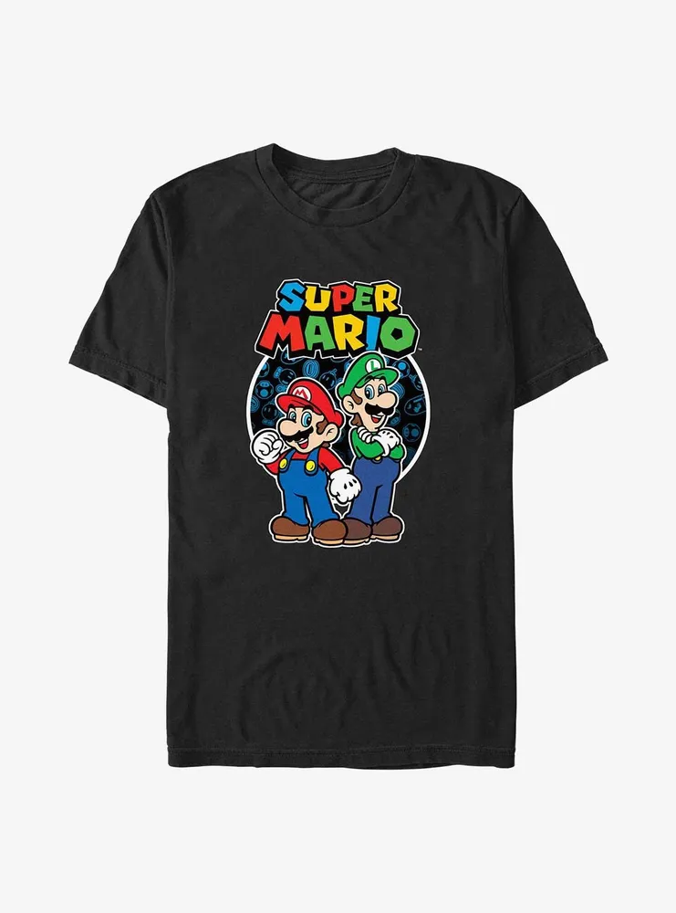 Nintendo Co Op Bros Big & Tall T-Shirt