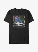 Back To The Future Delorean Destination Big & Tall T-Shirt