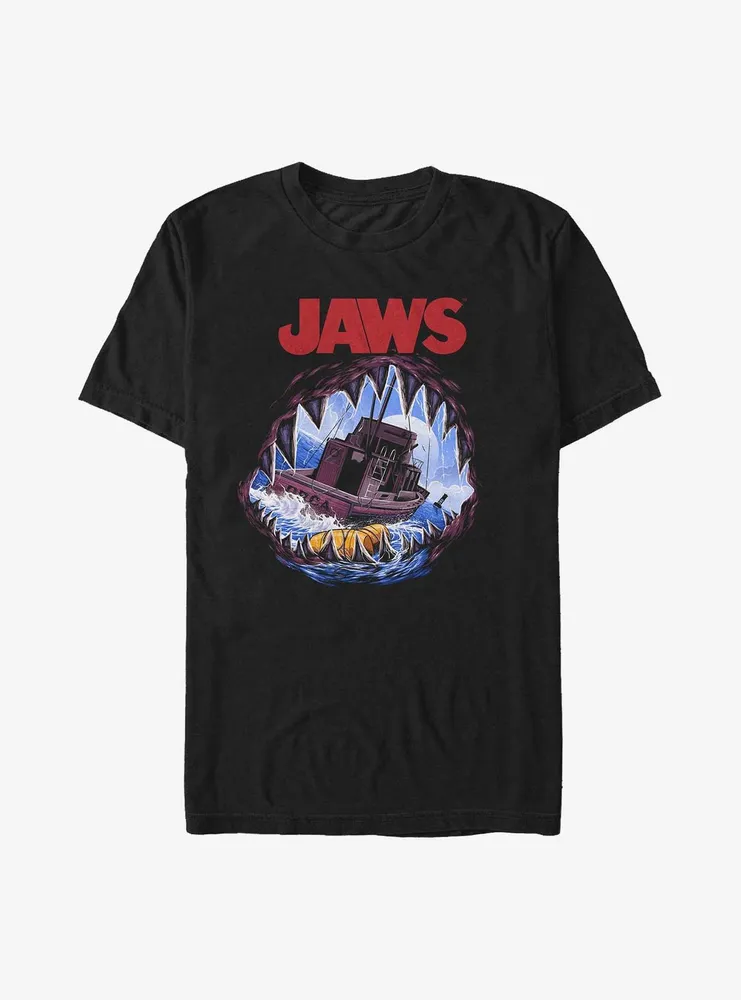 Jaws Deep Sea Terror Big & Tall T-Shirt