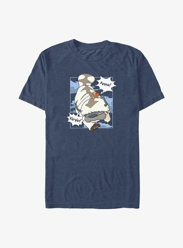 Avatar: The Last Airbender Appa Yip Big & Tall T-Shirt