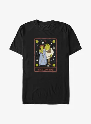 Shrek and Fiona Lovers Tarot Big & Tall T-Shirt