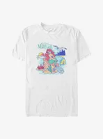 Disney The Little Mermaid By Sea Big & Tall T-Shirt