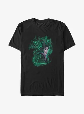 Disney Sleeping Beauty Maleficent Dark Magic Sorceress Big & Tall T-Shirt