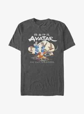 Avatar: The Last Airbender Original Gaang Big & Tall T-Shirt