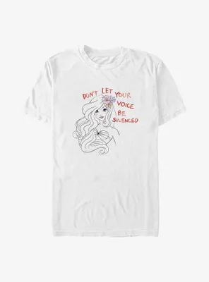 Disney The Little Mermaid Don't Let Your Voice Be Silenced Big & Tall T-Shirt