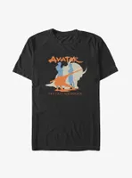 Avatar: The Last Airbender Original Gaang Silhouette Big & Tall T-Shirt