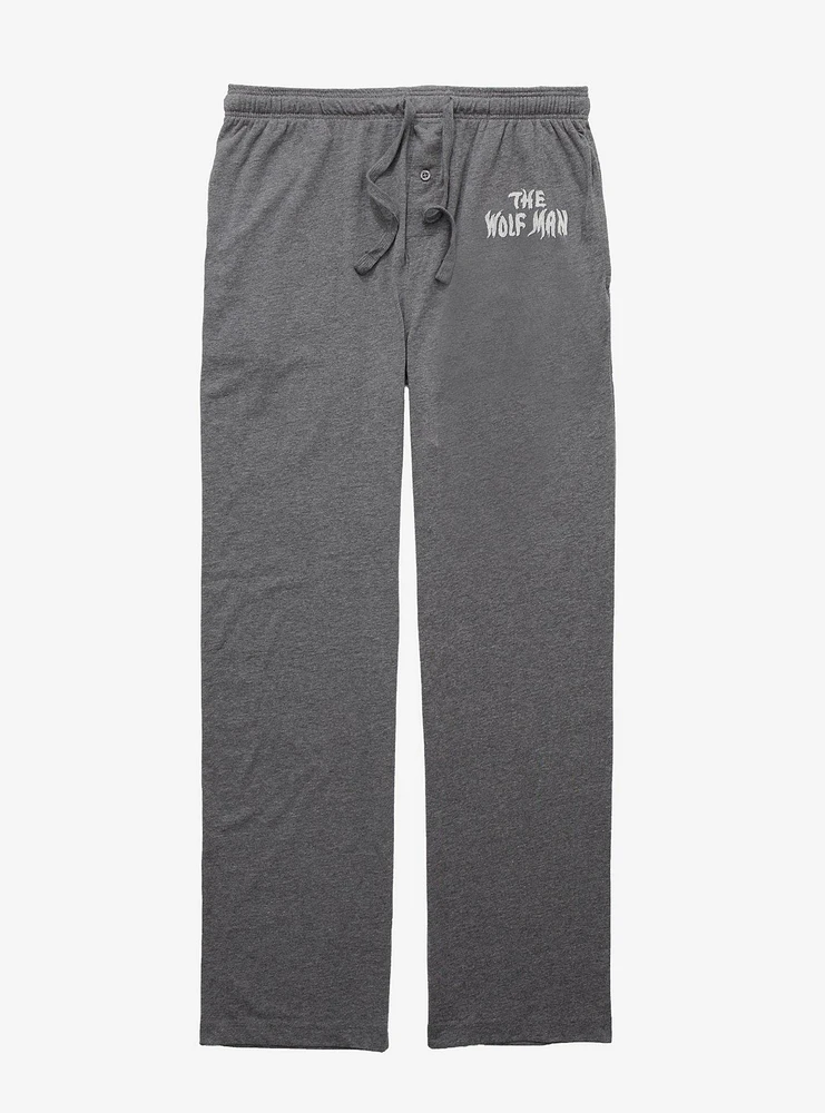 The Wolfman Logo Pajama Pants