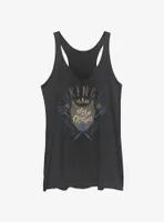 Disney the Little Mermaid Live Action King of Ocean Womens Tank Top