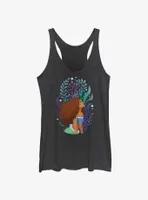 Disney The Little Mermaid Live Action Ariel Sea Plants Portrait Womens Tank Top