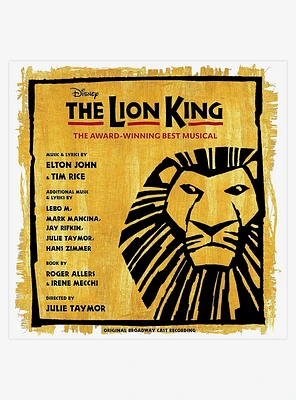 Disney The Lion King (Original Broadway Cast) Vinyl LP
