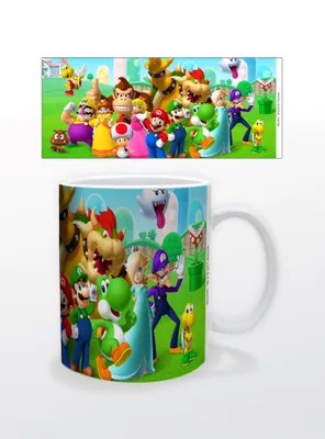 Nintendo Super Mario Bros. Character Group Shot Mug