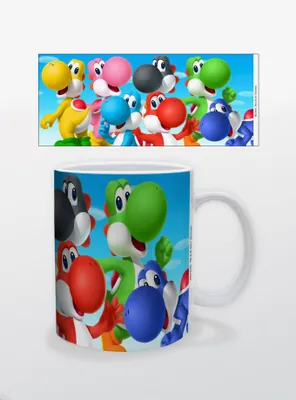 Nintendo Super Mario Bros. Yoshi Multicolored Mug