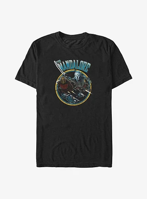 Star Wars The Mandalorian For Mandalore Badge Big & Tall T-Shirt