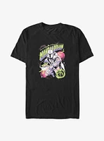 Star Wars The Mandalorian Neon Mando Big & Tall T-Shirt