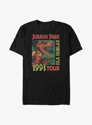 Jurassic Park Isla Nublar Tour Big & Tall T-Shirt
