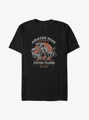Jurassic Park Raptor Trainer Big & Tall T-Shirt