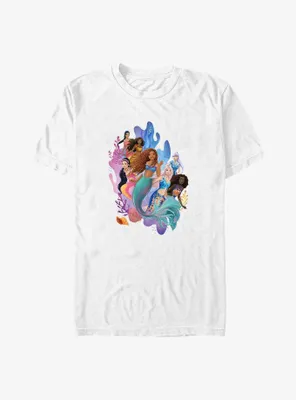 Disney The Little Mermaid Group Big & Tall T-Shirt