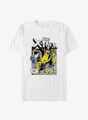 X-Men Comic Strip Wolverine Big & Tall T-Shirt