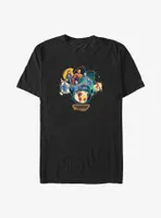 Marvel the Guardians of Galaxy Cosmic Groupshot Big & Tall T-Shirt