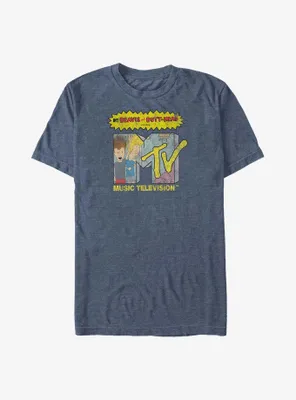 MTV Beavis and Butt-Head Fill Logo Big & Tall T-Shirt