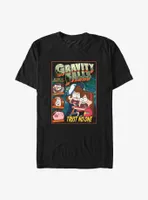 Gravity Falls Trust No One Comic Cover Big & Tall T-Shirt