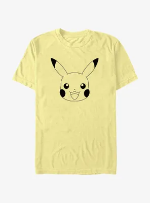 Pokemon Big Face Pikachu T-Shirt