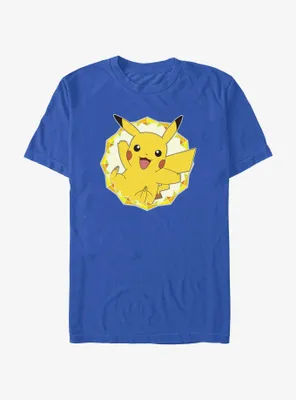 Pokemon Pikachu Kaleidoscope Frame T-Shirt