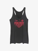 Pokemon Retro Title Womens Tank Top