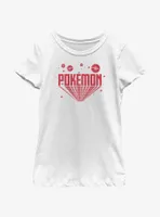 Pokemon Retro Title Youth Girls T-Shirt