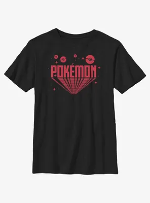 Pokemon Retro Title Youth T-Shirt