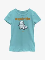 Pokemon Squirtle 007 Youth Girls T-Shirt