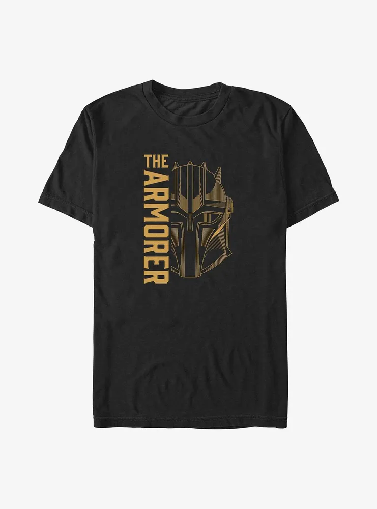 Star Wars The Mandalorian Armorer Line Big & Tall T-Shirt