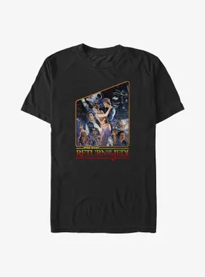 Star Wars Return of the Jedi Vintage Story Big & Tall T-Shirt