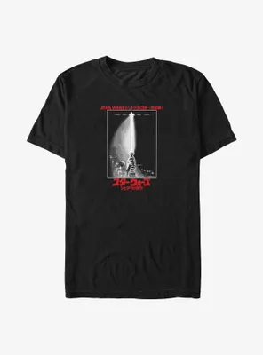 Star Wars Kanji Lightsaber Poster Big & Tall T-Shirt