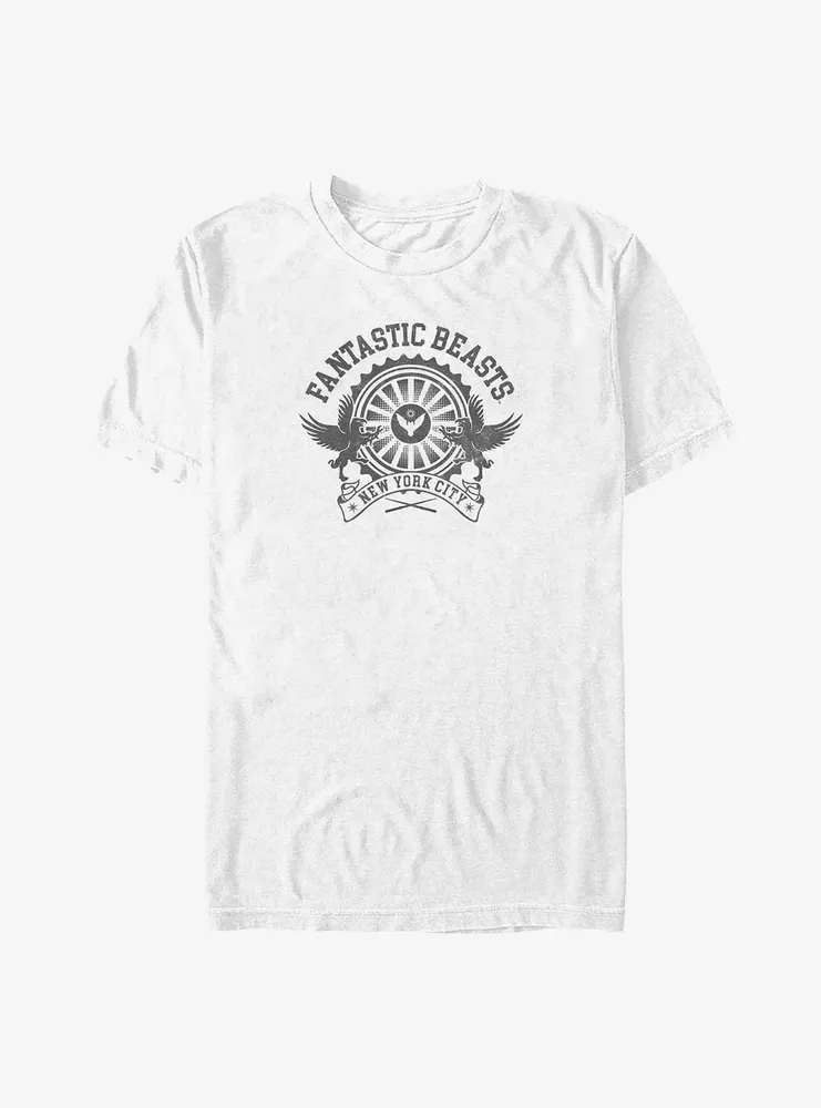 Fantastic Beasts and Where to Find Them Crest Big & Tall T-Shirt