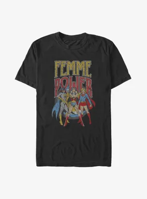 DC Comics Femme Power Trio Big & Tall T-Shirt