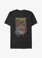 DC Comics Femme Power Trio Big & Tall T-Shirt