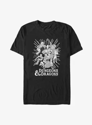 Dungeons & Dragons Role Play Big Tall T-Shirt
