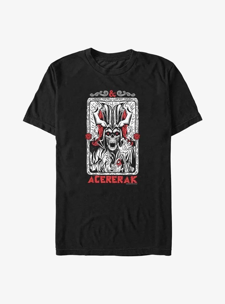 Dungeons & Dragons Acererak Grunge Big Tall T-Shirt