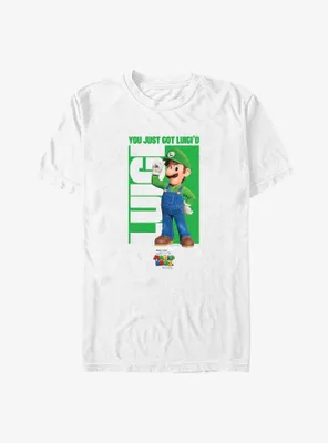 The Super Mario Bros. Movie Got Luidi'd Big & Tall T-Shirt