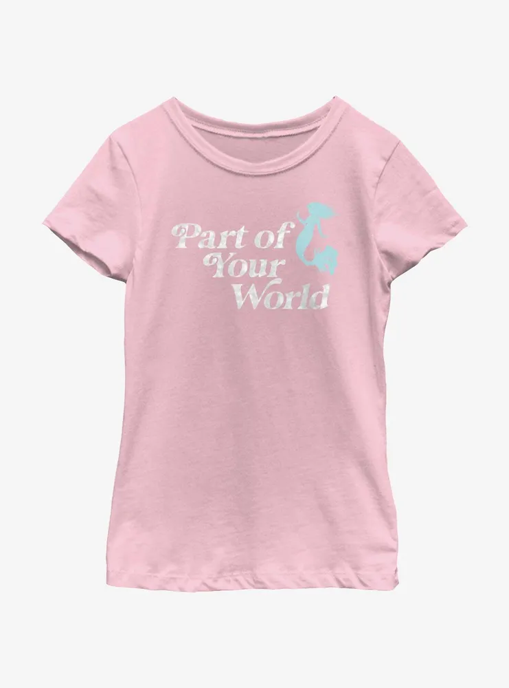 Disney The Little Mermaid Live Action Part of Your World Youth Girls T-Shirt