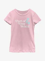 Disney The Little Mermaid Live Action Part of Your World Youth Girls T-Shirt