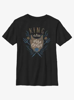 Disney the Little Mermaid Live Action King of Ocean Youth T-Shirt